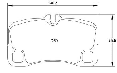 Race Technologies RE10 Brake Pad - 2336.18.RE10